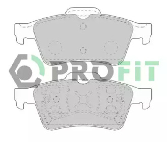 50001540 PROFIT Колодки тормозные задние дисковые купить в Одесса