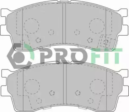 PROFIT 50001602 Передние тормозные колодки в наличии Ирпень