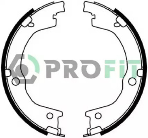 50014049 PROFIT Колодки ручника (стояночного тормоза) купить в Украина