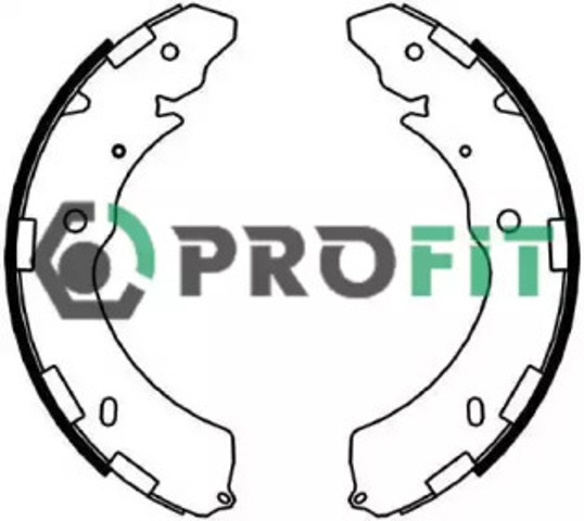 50014052 PROFIT Колодки тормозные задние барабанные купить в Сумы