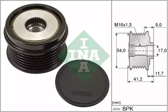 535019210 INA Шкив генератора купить в Житомир