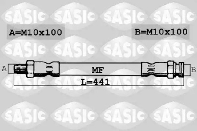 6600024 SASIC Задний тормозной шланг купить в Полтава