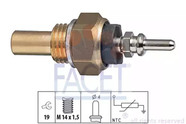 73131 FACET Датчик температуры охлаждающей жидкости купить в Ужгород