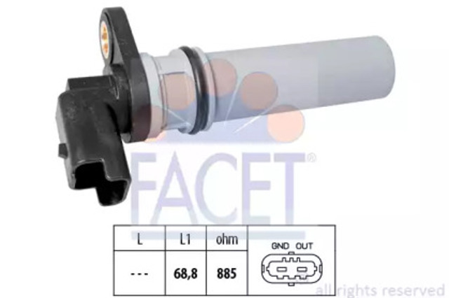 FACET 90537 Датчик скорости в наличии Харьков