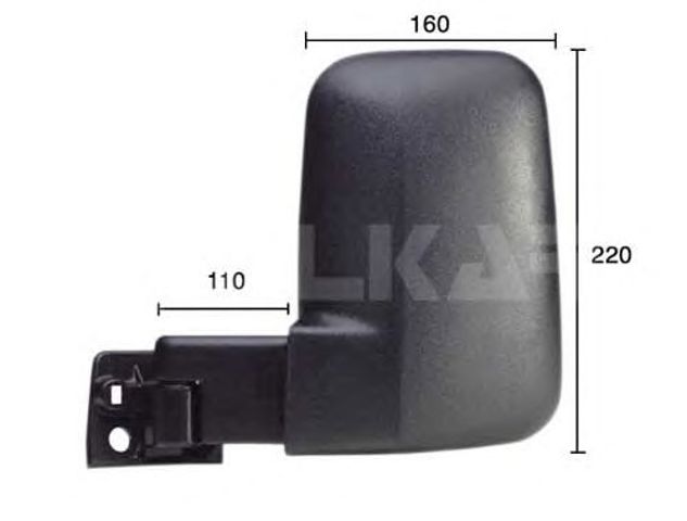 ALKAR 9261961 Зеркало заднего вида левое в наличии Тернополь