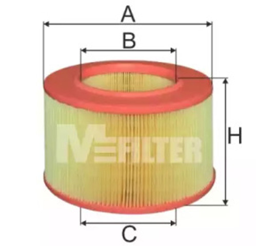 MFILTER A277 Фильтр воздушный в наличии Полтава