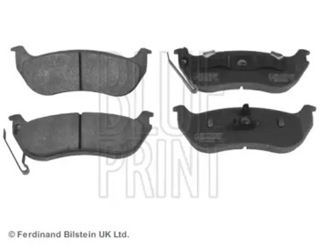 ADA104260 BLUE PRINT Колодки тормозные задние дисковые купить в Черкассы