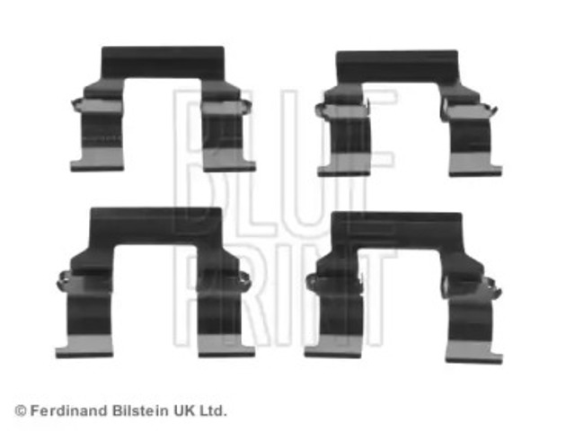 BLUE PRINT ADC448604 Комплект пружинок крепления дисковых колодок задних в наличии Днепр