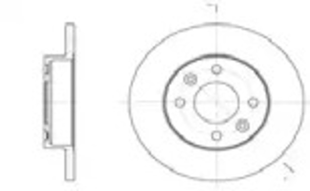 ADC4705 AUTOMOTOR FRANCE Диск тормозной передний купить в Чернигов