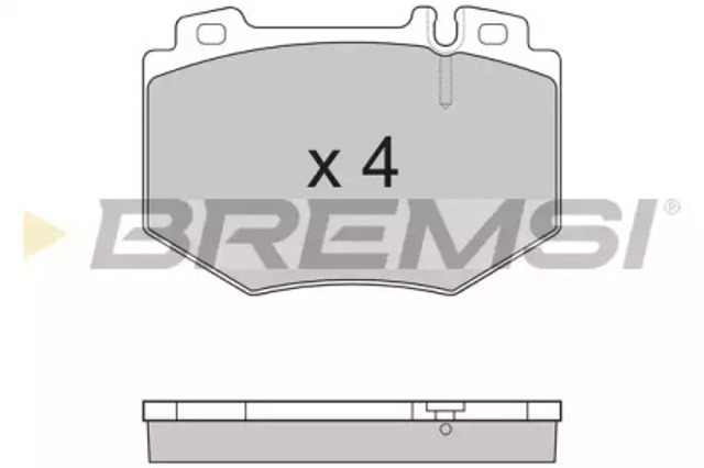 BP3166 BREMSI Колодки тормозные передние дисковые купить в Чернигов