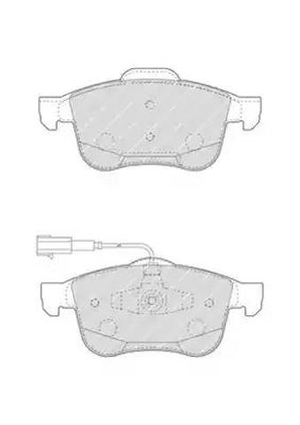 FDB4338 Передние тормозные колодки купить Черкассы