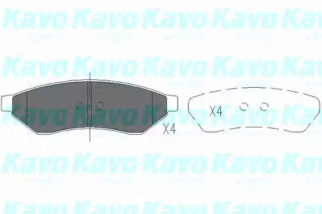 KBP1015 Задние тормозные колодки купить Одесса