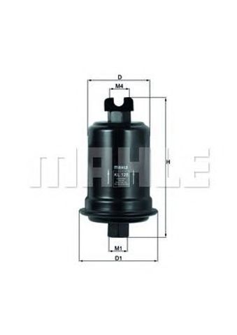 KL128 MAHLE Фильтр топливный купить в Харьков
