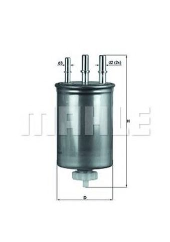 MAHLE KL505 Топливный фильтр в наличии Житомир