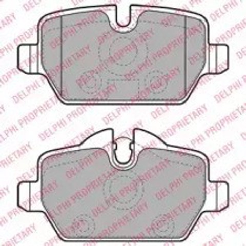 LP1924 Колодки тормозные задние дисковые купить Украина