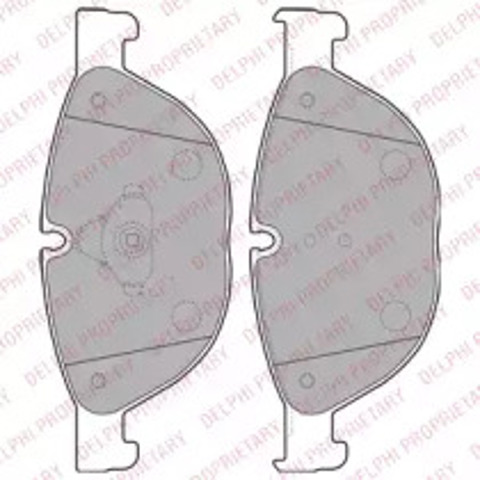 DELPHI LP2189 Колодки тормозные передние дисковые в наличии Черкассы