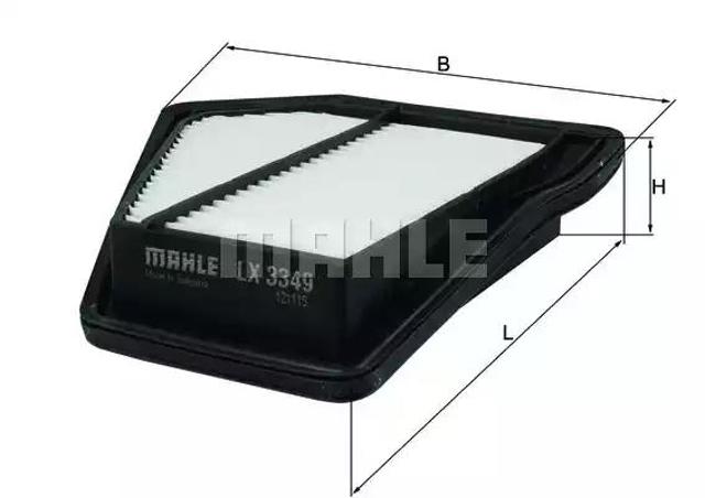MAHLE LX3349 Фильтр воздушный в наличии Винница