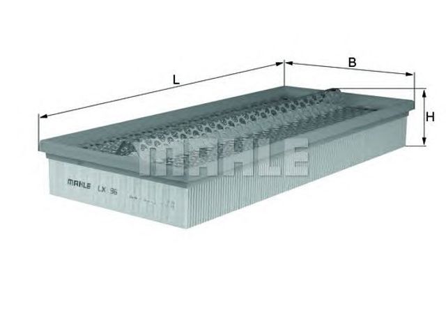 MAHLE LX96 Воздушный фильтр в наличии Кривой Рог