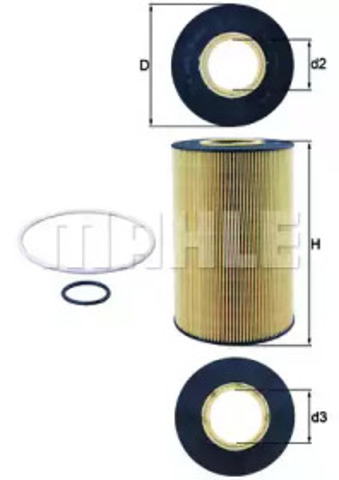 OX435D Фильтр масляный купить Киев