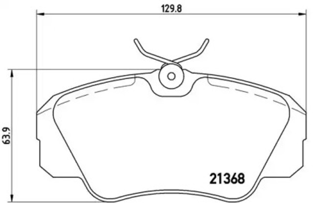 P59016 BREMBO Колодки тормозные передние дисковые купить в Сумы