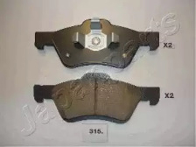JAPANPARTS PA315AF Передние тормозные колодки в наличии Запорожье