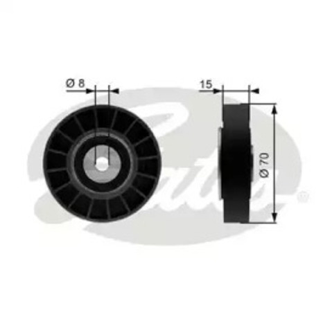 GATES T36214 Паразитный ролик в наличии Винница
