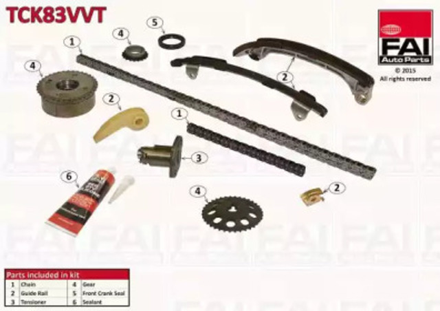 TCK83VVT Цепь ГРМ, комплект купить Ужгород