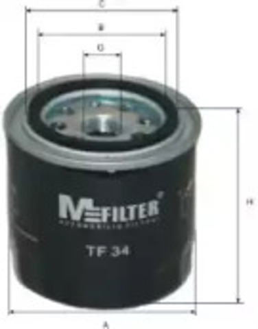 TF34 MFILTER Фильтр масляный купить в Каменское