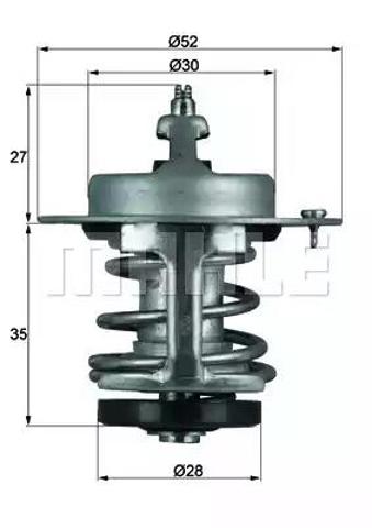 TX6979 MAHLE Термостат купить в Киев
