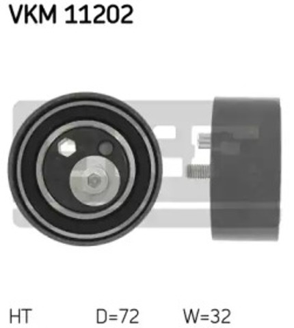 SKF VKM11202 Ролик натяжителя ремня ГРМ в наличии Чернигов