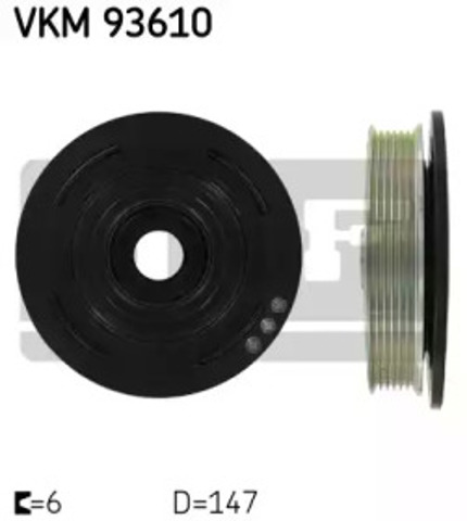 VKM93610 SKF Шкив коленвала купить в Сумы
