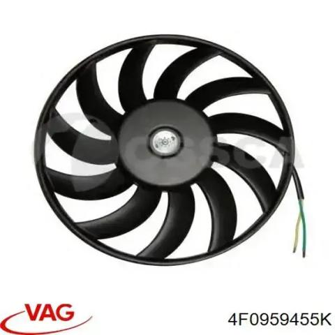 4F0959455K VAG Электровентилятор охлаждения в сборе (мотор+крыльчатка) левый купить в Ирпень