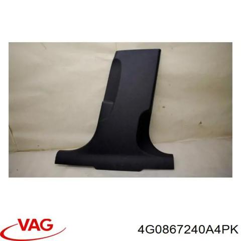 4G0867240A4PK Обшивка стойки кузова внутренняя средняя нижняя правая купить Ровно