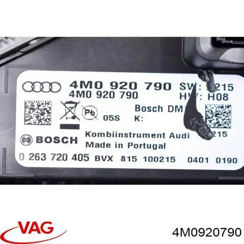 VAG 4M0920790 Приборная доска (щиток приборов) в наличии Хмельницкий