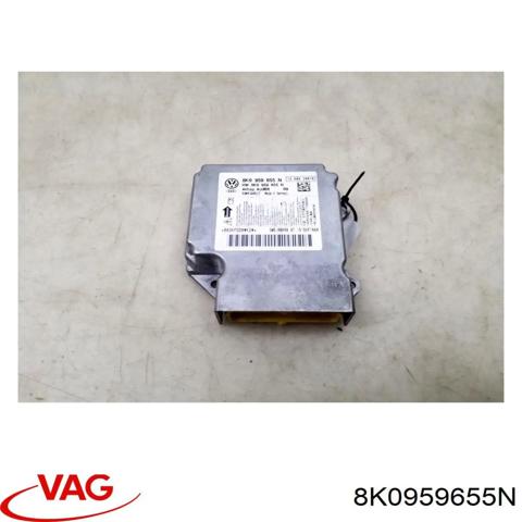 8K0959655N Модуль-процессор управления подушкой безопасности (ЭБУ AIRBAG) купить Днепр