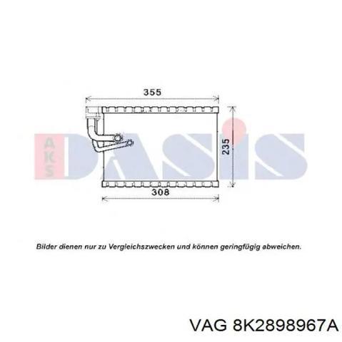 8K2898967A VAG Испаритель кондиционера купить в Тернополь
