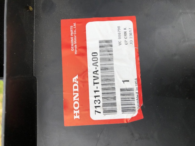 71311TVAA00 HONDA Абсорбер (наполнитель) бампера переднего купить в Черновцы