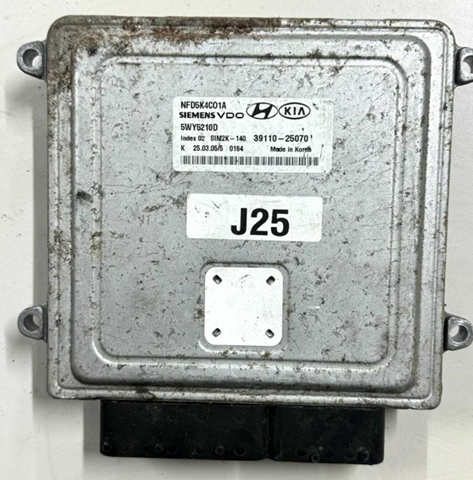 Компьютер двигателя 3911025070 HYUNDAI
