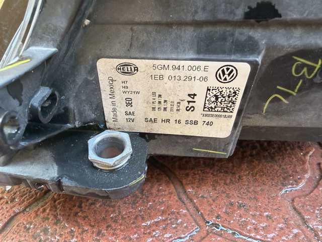 5GM941006E VAG Фара правая купить в Каменское