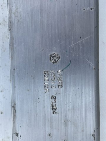 Швеллер заднего бампера 68096078AB CHRYSLER