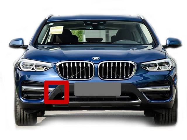 51117399897 BMW Заглушка бампера буксировочного крюка передняя купить в Полтава