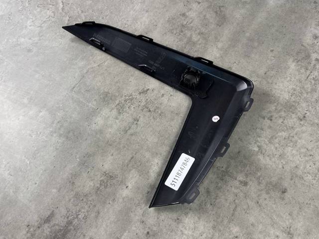 51119852172 BMW Накладка бампера переднего купить в Сумы