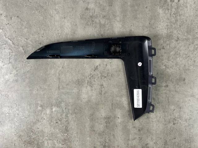 51119852172 BMW Накладка бампера переднего купить в Житомир