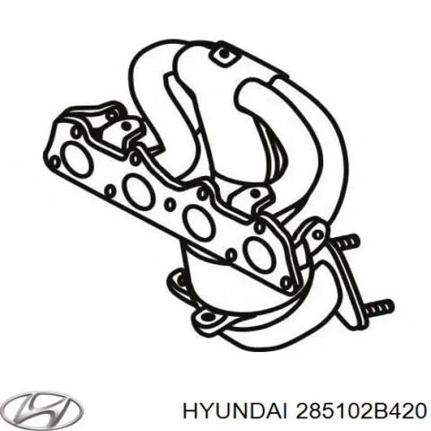 HYUNDAI 285102B420 Коллектор выпускной в наличии Каменское