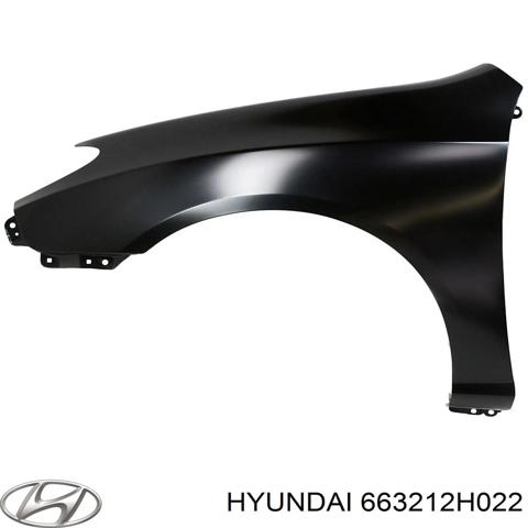 HYUNDAI 663212H022 Крыло переднее правое в наличии Днепр