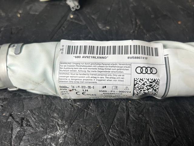 VAG 8W5880741F Подушка безопасности (AIRBAG) шторка боковая левая в наличии Ровно
