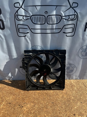 17427634472 BMW Диффузор радиатора охлаждения, в сборе с мотором и крыльчаткой купить в Николаев