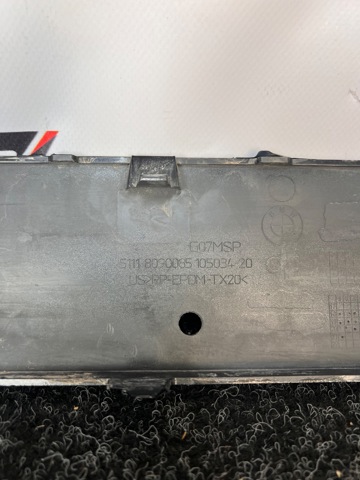 51118090085 BMW Накладка бампера переднего купить в Львов