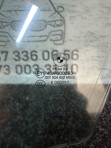 51337470631 BMW Стекло двери передней левой купить в Хмельницкий