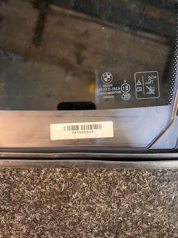 51357410056 BMW Стекло-форточка двери задней правой купить в Чернигов